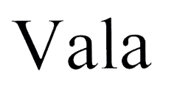 Trademark VALA