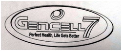 Trademark GENCELL 7 / PERFECT HEALTH , LIFE GETS BETTER + LOGO