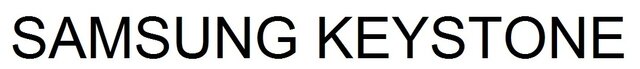 Trademark SAMSUNG KEYSTONE