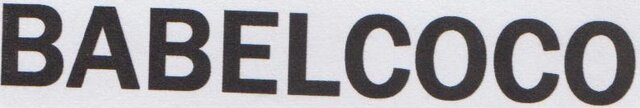 Trademark BABELCOCO