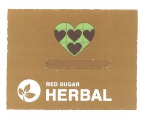 Trademark RED SUGAR HERBAL + LOGO