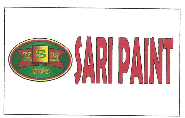 Trademark KSM SARI PAINT + LOGO