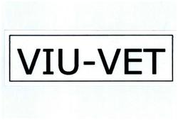 Trademark VIU - VET / VIUVET