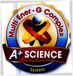 Trademark A+ SCIENCE / MULTI ENER-G COMPLEX / A SCIENCE