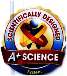 Trademark ScientificallyDesigned A+Science