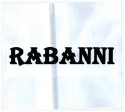 Trademark RABANNI