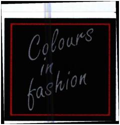 Trademark COLOURS IN FASHION