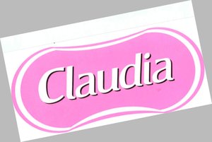 Trademark CLAUDIA