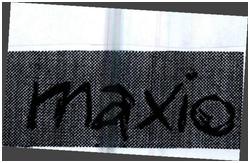 Trademark MAXIO