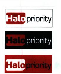 Trademark HALO PRIORITY