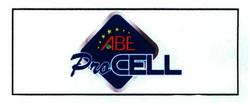 Trademark ABE PRO CELL+ Logo dan Luk