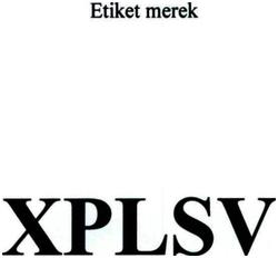 Trademark XPLSV