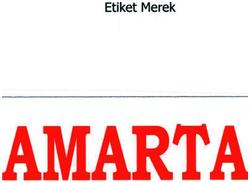 Trademark AMARTA