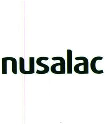 Trademark NUSALAC