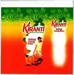 Trademark KIRANTI Minuman Sehat Alami Sehat Datang Bulan & Gambar