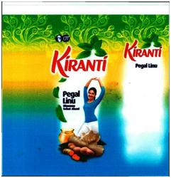 Trademark KIRANTI Pegal Linu Minuman Sehat Alami & Gambar