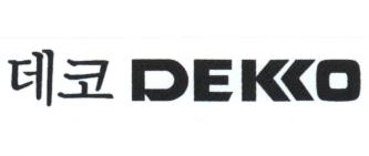 Trademark DEKKO