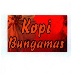 Trademark KOPI BUNGAMAS + Lukisan bunga