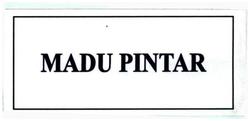 Trademark MADU PINTAR