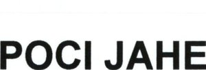 Trademark POCI JAHE