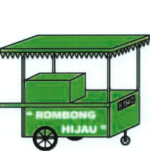 Trademark ROMBONG HIJAU + Lukisan