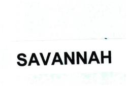 Trademark SAVANNAH