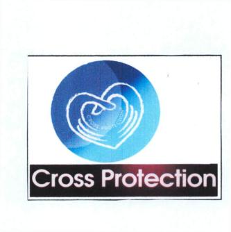 Trademark CROSS PROTECTION DAN LOGO HATI