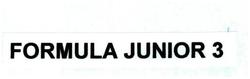 Trademark FORMULA JUNIPR 3