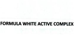 Trademark FORMULA WHITE ACTION COMPLEX