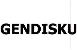 Trademark GENDISKU