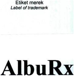 Trademark AlbuRx