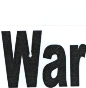 Trademark WAR