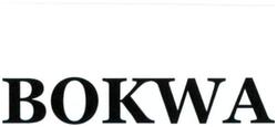 Trademark BOKWA