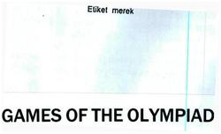 Trademark GAMES OF THE OLYMPIAD