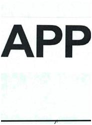 Trademark APP