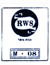 Trademark RWS TWIN FISH + logo