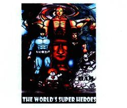 Trademark THE WORLD'S SUPER HEROES + LUKISAN