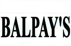 Trademark BALPAY'S