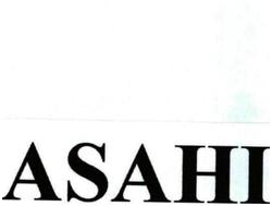 Trademark ASAHI