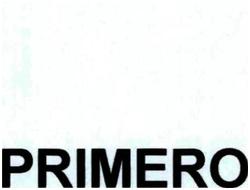 Trademark PRIMERO