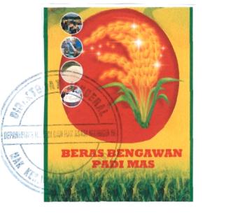 Trademark BERAS BENGAWAN PADI MAS + LUKISAN PADI