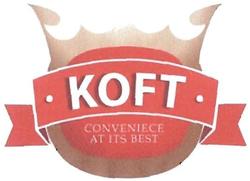 Trademark KOFT CONVENIENCE AT ITS BEST