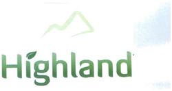 Trademark HIGHLAND + LOGO