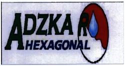 Trademark ADZKA RO HEXAGONAL