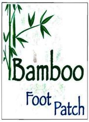 Trademark BAMBOO FOOT PATCH