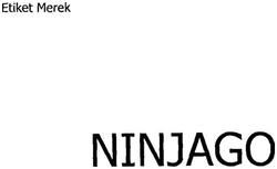 Trademark NINJAGO