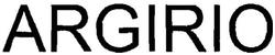 Trademark ARGIRIO