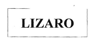 Trademark LIZARO