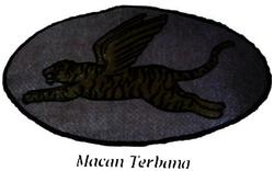 Trademark Macan Terbang + Lukisan