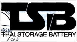 Trademark TSB THAI STORAGE BATTERY